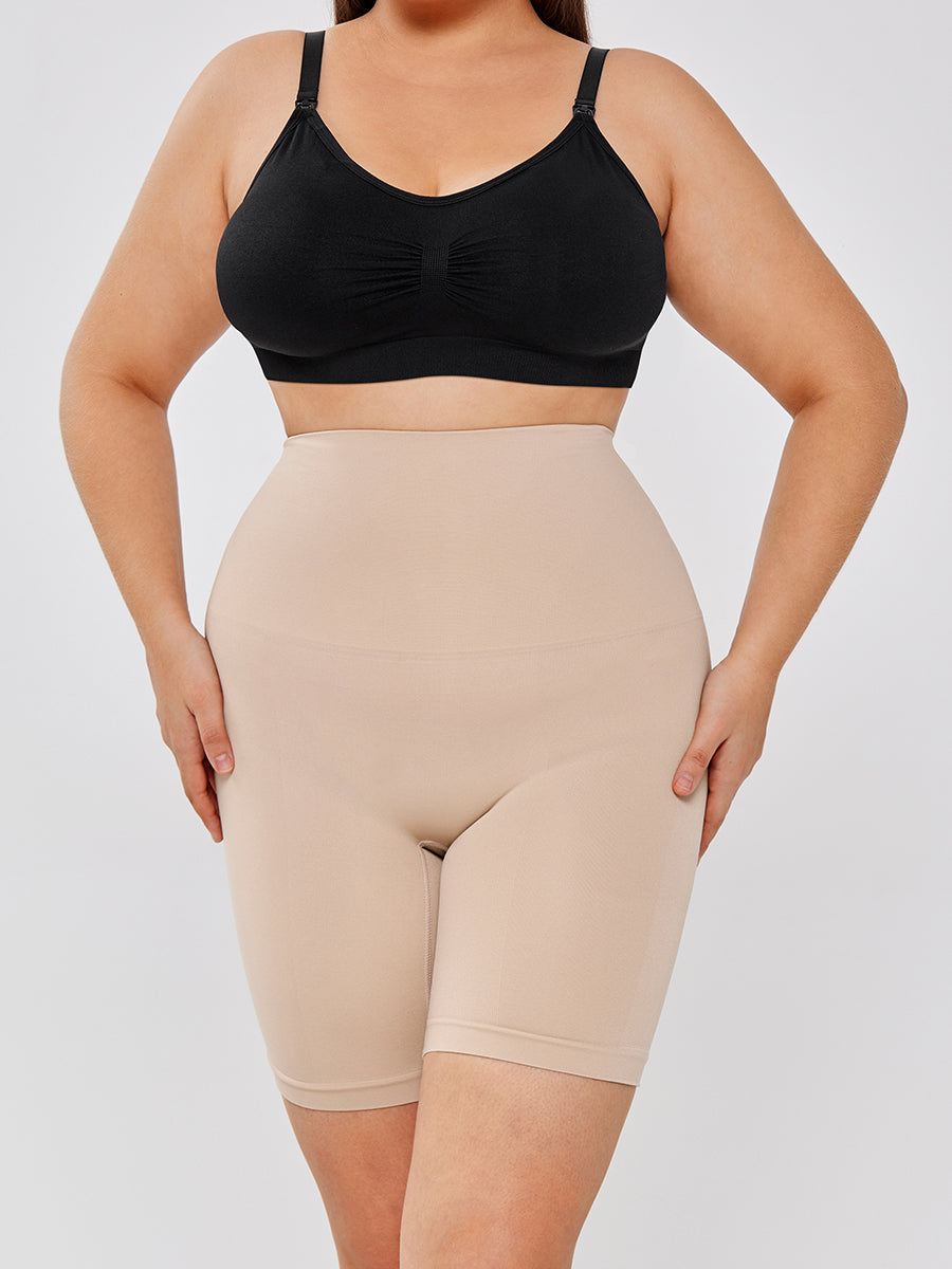 High Waisted Body Shaper Shorts