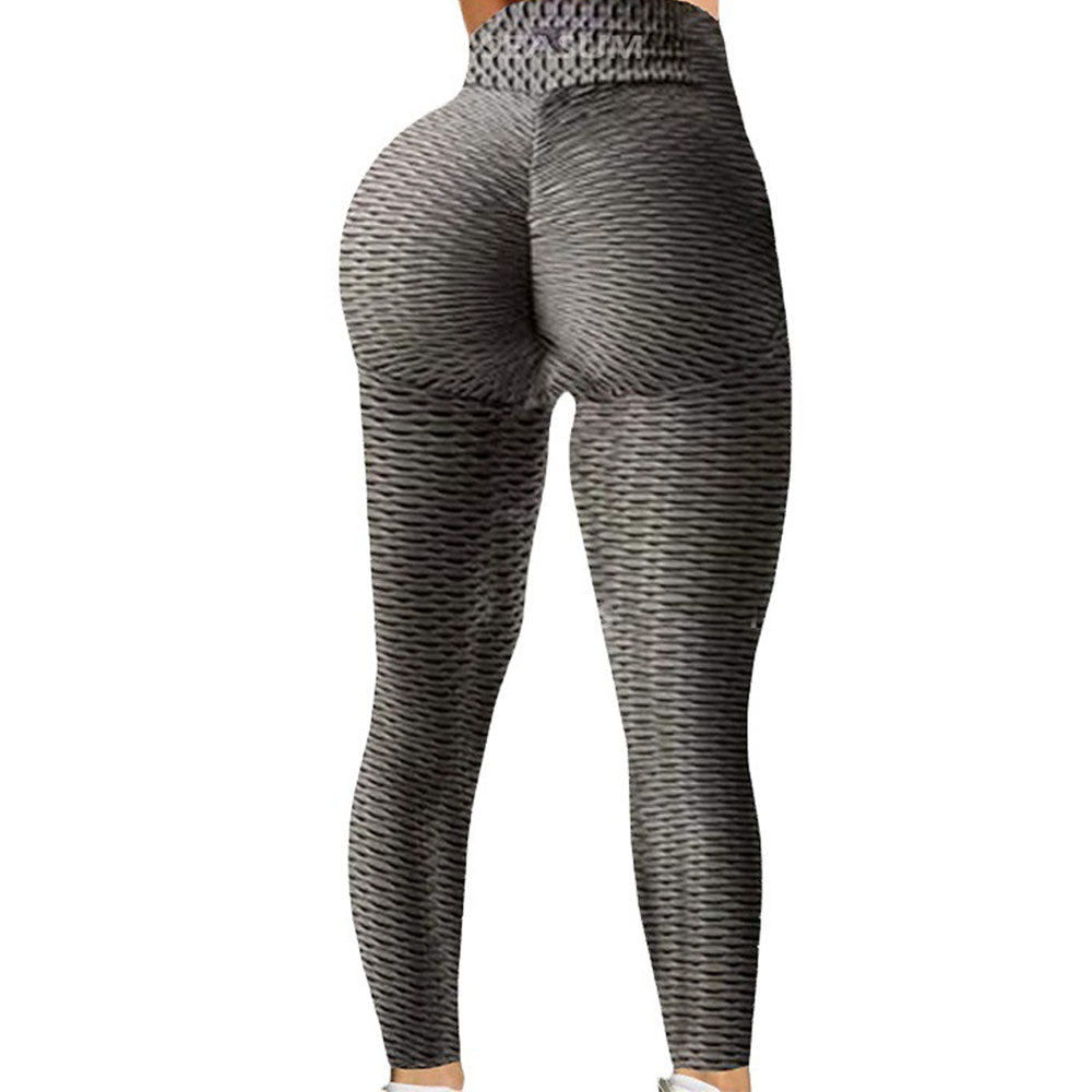 Yoga Pants Women's High Waist High Elastic Sexy Hip Lifting Fitness Training Leggings Tights