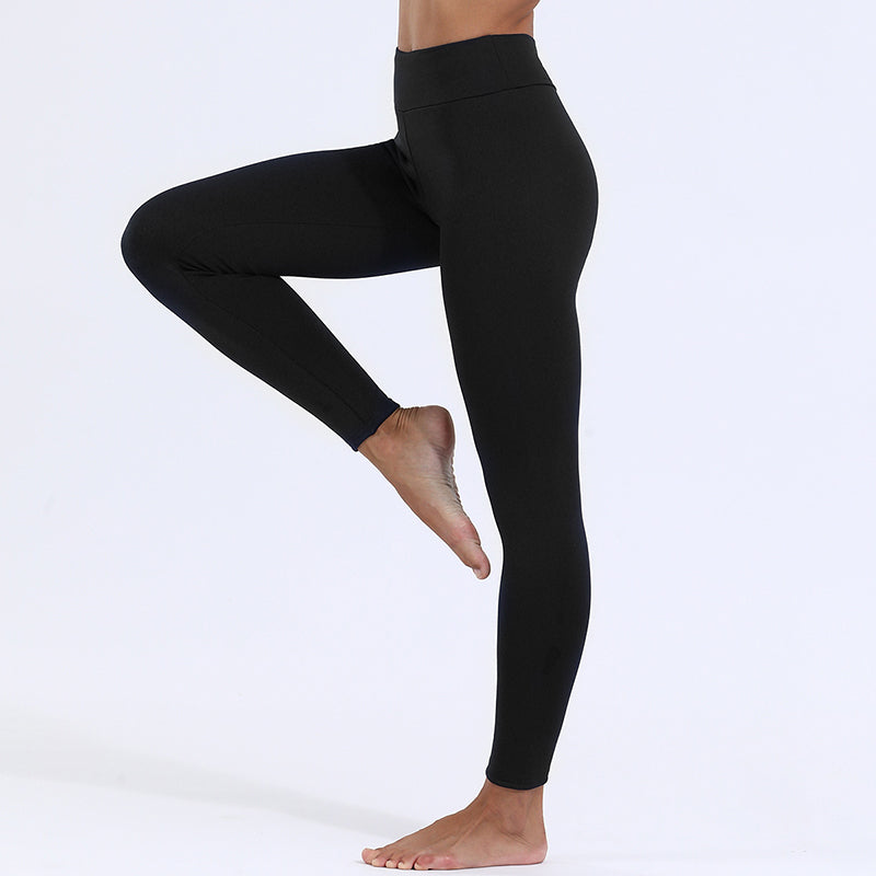 Winter Leggings Warm Thick High Stretch Lamb Cashmere Leggings Skinny Fitness Woman Pants