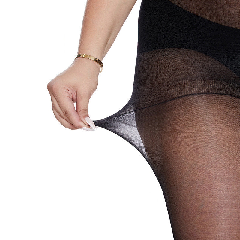 Ladies 60D High Elasticity Oversized Straight Stockings