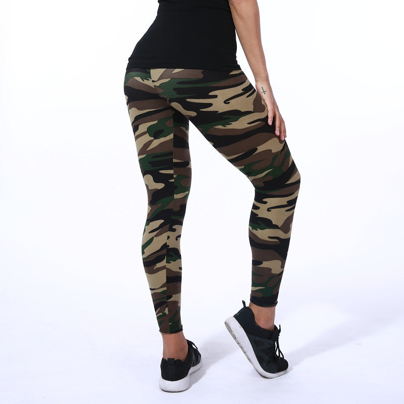 Legging imprimé camouflage