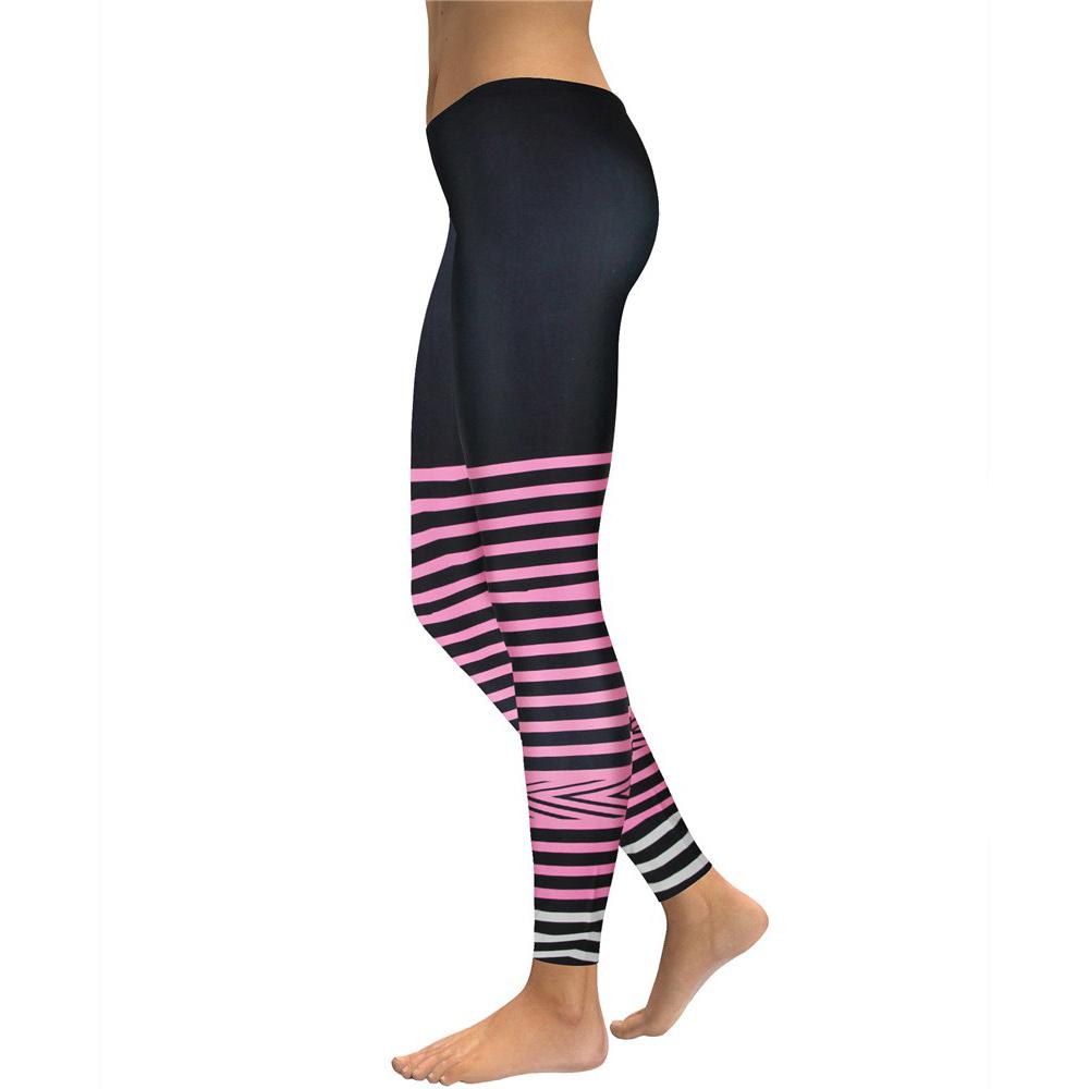 Ringen zwarte yoga workout legging