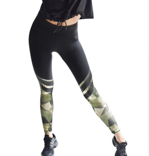 Harajuku Push Up Fitness Legging Camouflage Stripe Bodybuilding Women's leggings Sportswear Athleisure Female Pant Sale