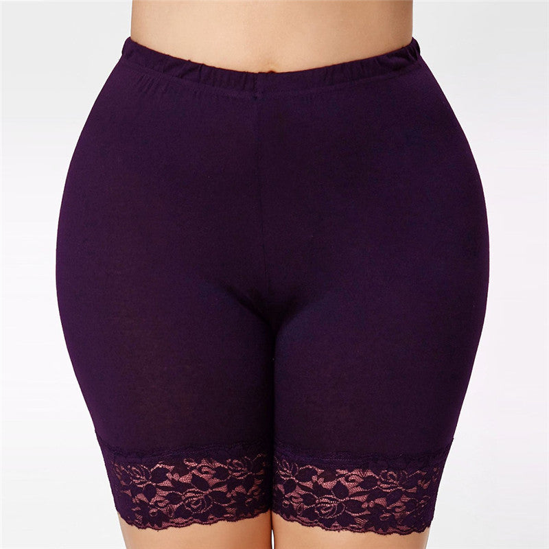 Leggings de hanche avec sac en dentelle taille haute, Europe et amérique