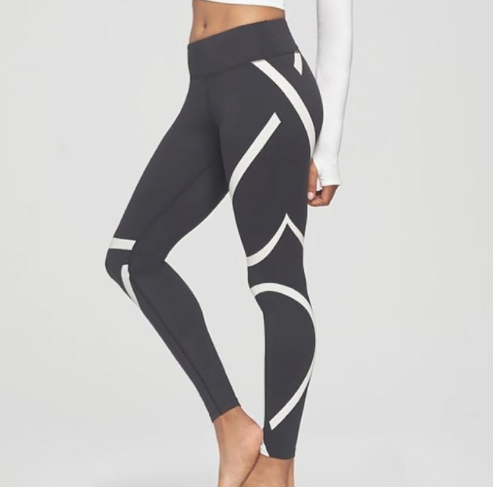 Sport-yogabroek voor dames, legging met print