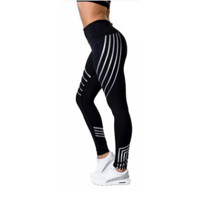 Women Workout Leggings Pants Fitness Night Glowing