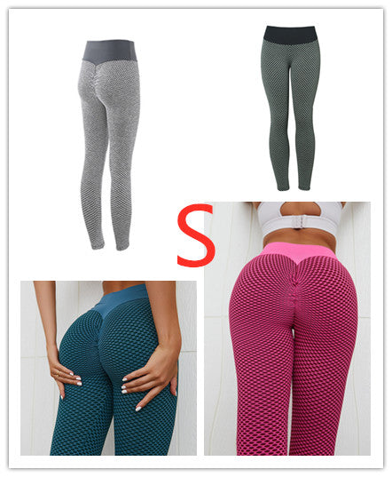 Leggings à carreaux Fitness pantalons de Yoga femmes sans couture taille haute Leggings respirant salle de sport