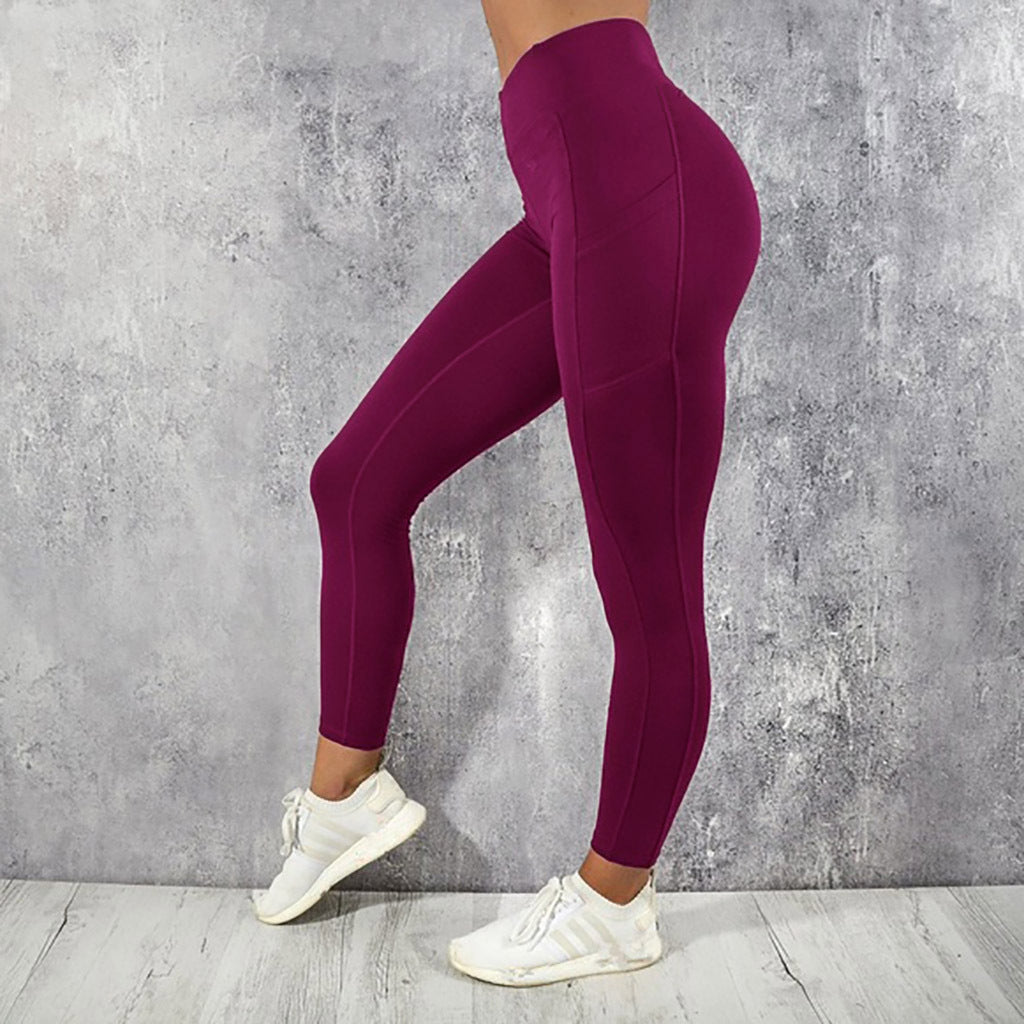 Sports High Waist Leggings, New Stitching Sports