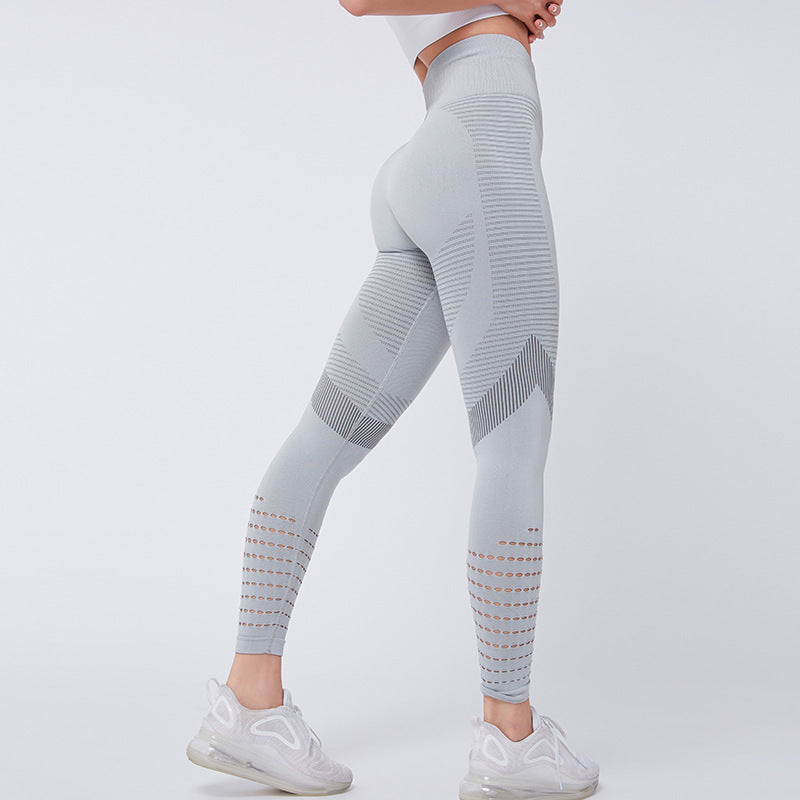 Pantalon de yoga femme découpé