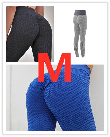 Geruite legging Fitness yogabroek Naadloze dameslegging met hoge taille Ademende gym