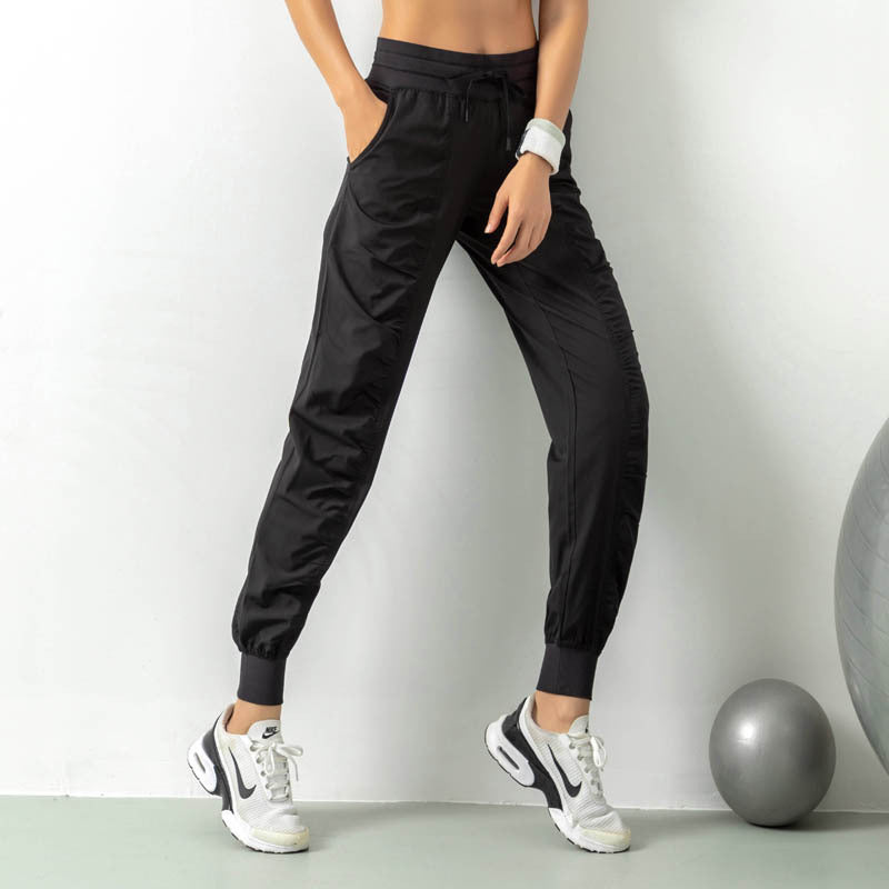 Pantalons de sport femmes Leggings amples pantalons pantalons de course pantalons décontractés à séchage rapide