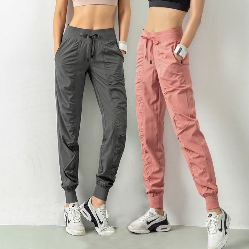 Pantalons de sport femmes Leggings amples pantalons pantalons de course pantalons décontractés à séchage rapide