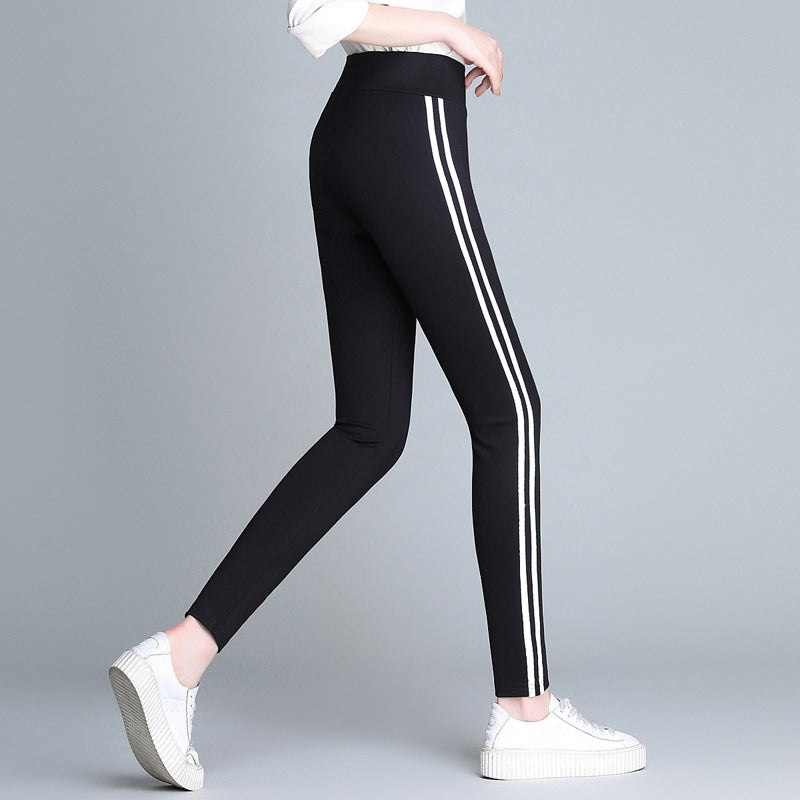 New Style Leggings Women's Stretchy Thin Feet Pencil Pants