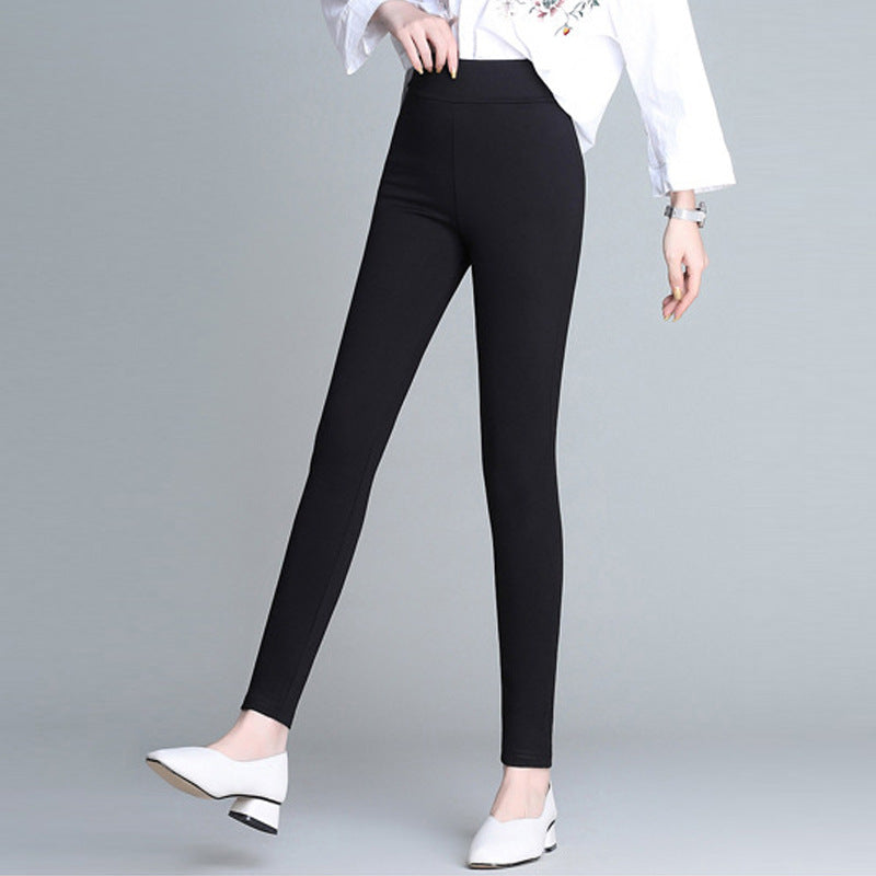 New Style Leggings Women's Stretchy Thin Feet Pencil Pants