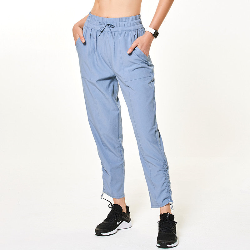 Women's Leggings Sports Trousers Are Thin And Loose Casual Running