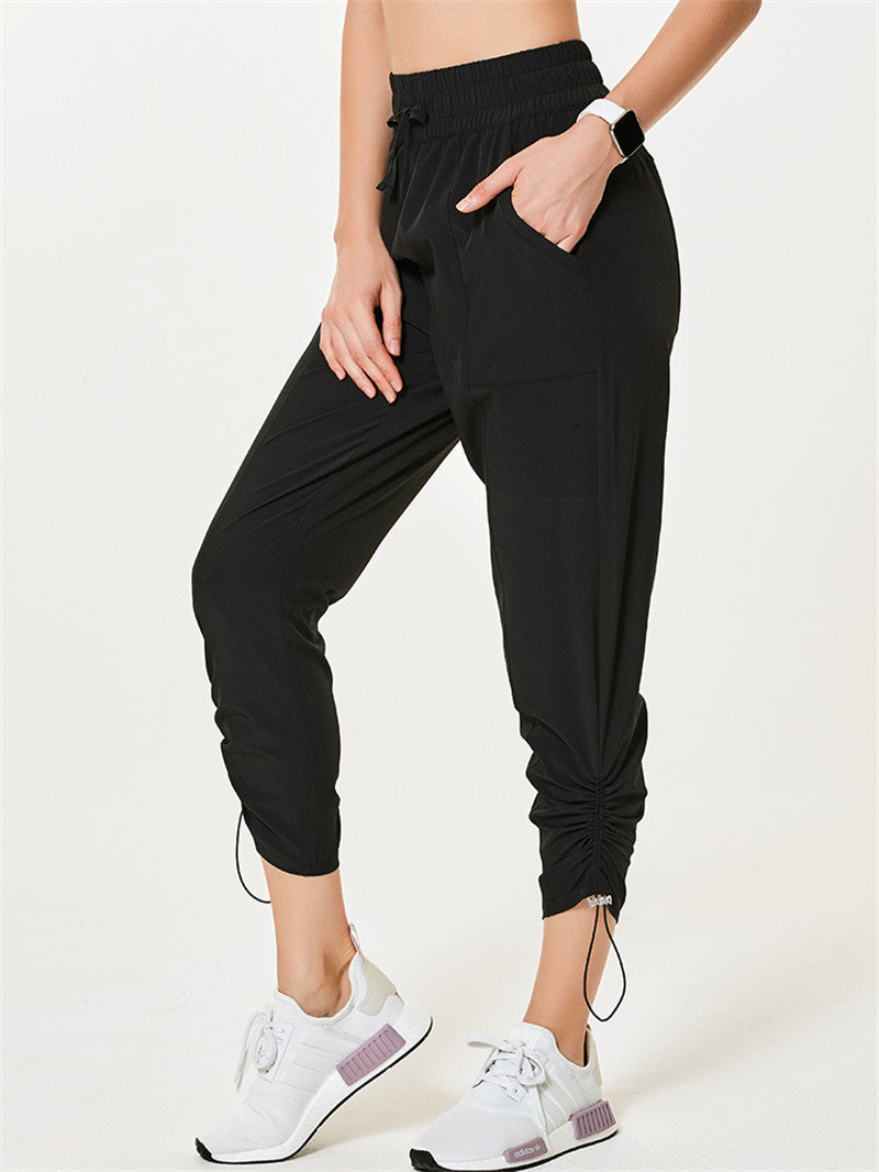 Women's Leggings Sports Trousers Are Thin And Loose Casual Running