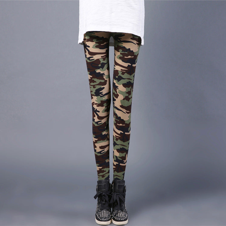 Legging imprimé camouflage