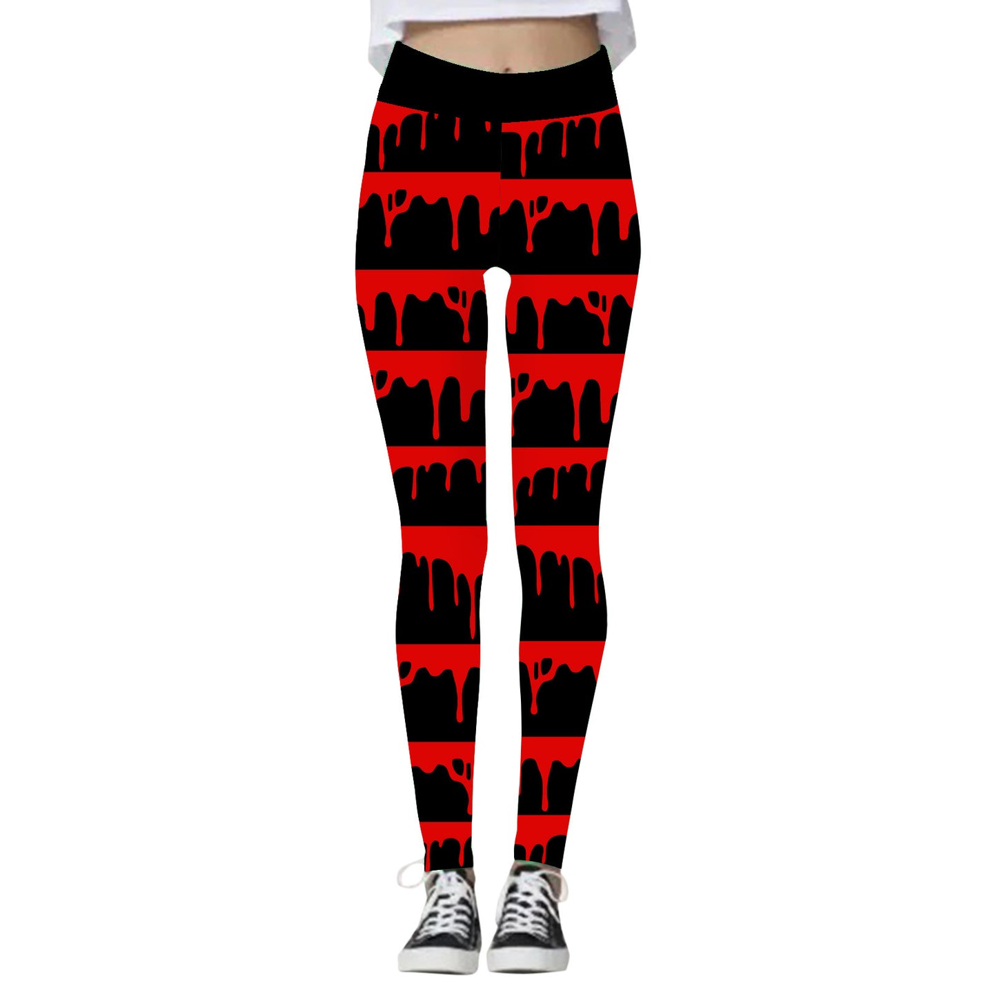 Leggings de sport de Yoga élastiques taille haute pour femmes, mode Halloween