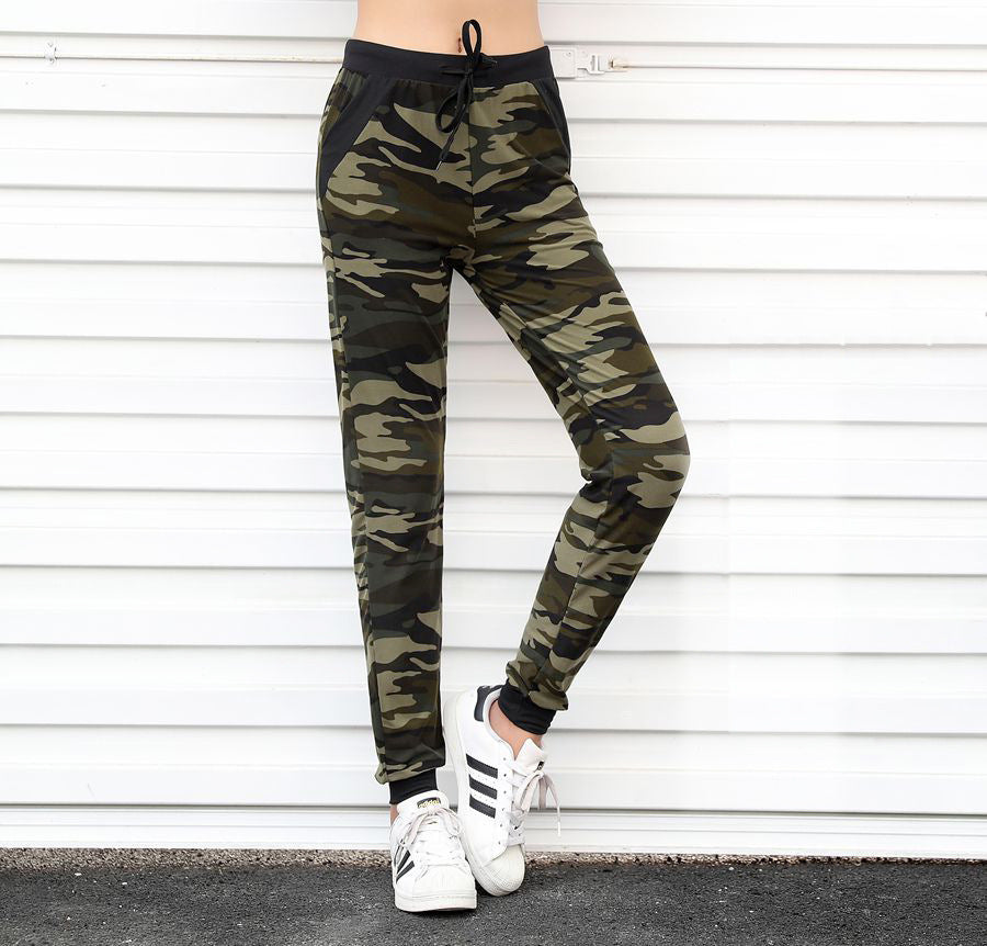 Ladies Army fitting joggers