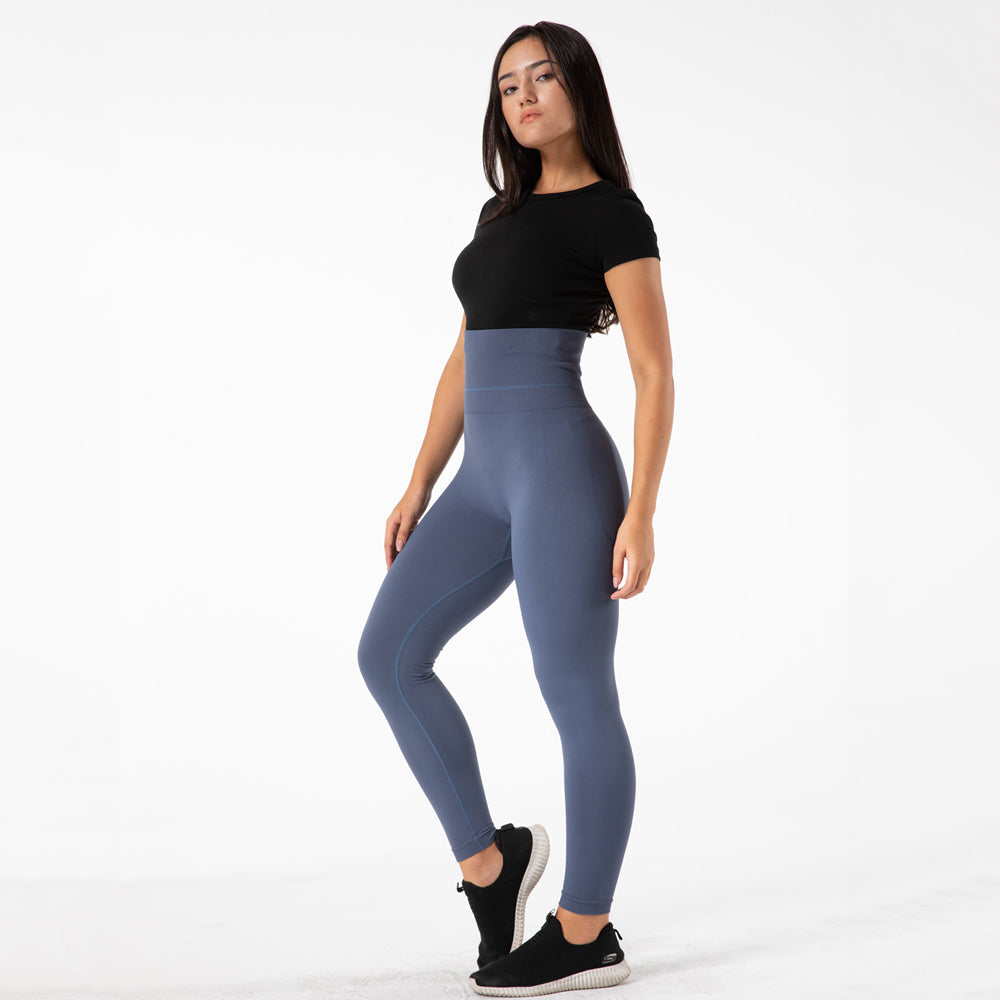 Leggings de Yoga taille haute pour l'exercice de remise en forme énergétique sans couture pour l'abdomen