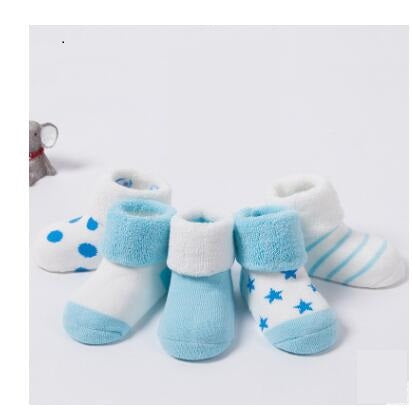 New winter cotton socks baby socks thick cotton socks and Terry relent children baby socks