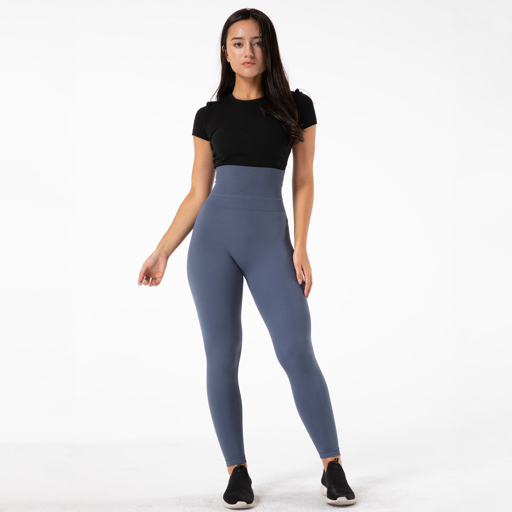 Leggings de Yoga taille haute pour l'exercice de remise en forme énergétique sans couture pour l'abdomen