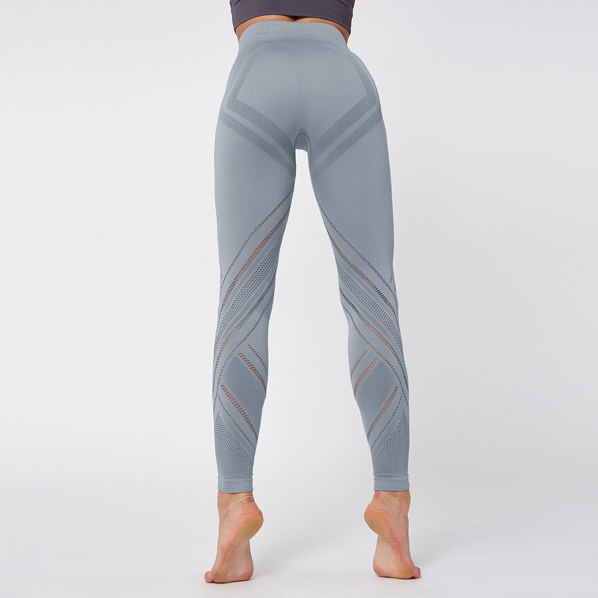 Naadloze yogabroek met legging, fitnessbroek