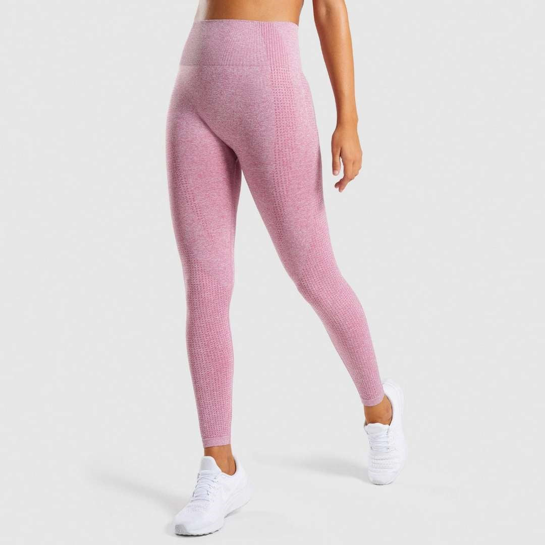 Leggings de yoga Fitness pour femmes, sans couture, porte des fesses de grande taille 