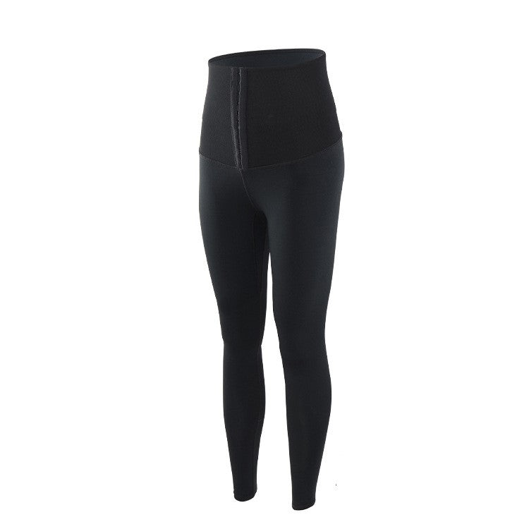 Pantalon de yoga hip, legging extensible taille haute