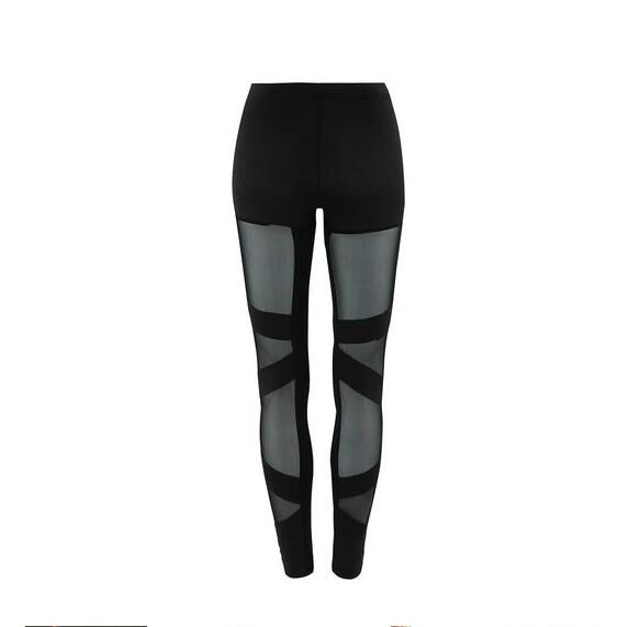 Leggings de Fitness respirants et Sexy pour femmes, pantalons de Yoga d'entraînement taille haute