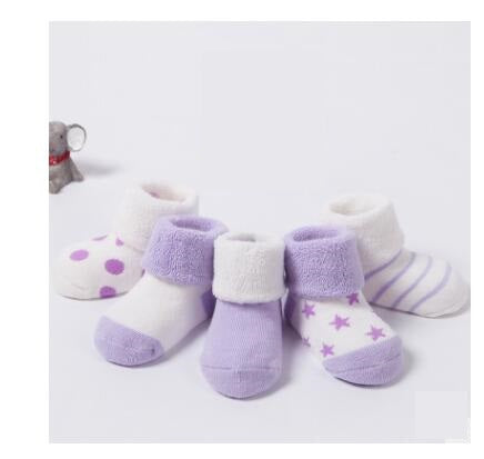 New winter cotton socks baby socks thick cotton socks and Terry relent children baby socks