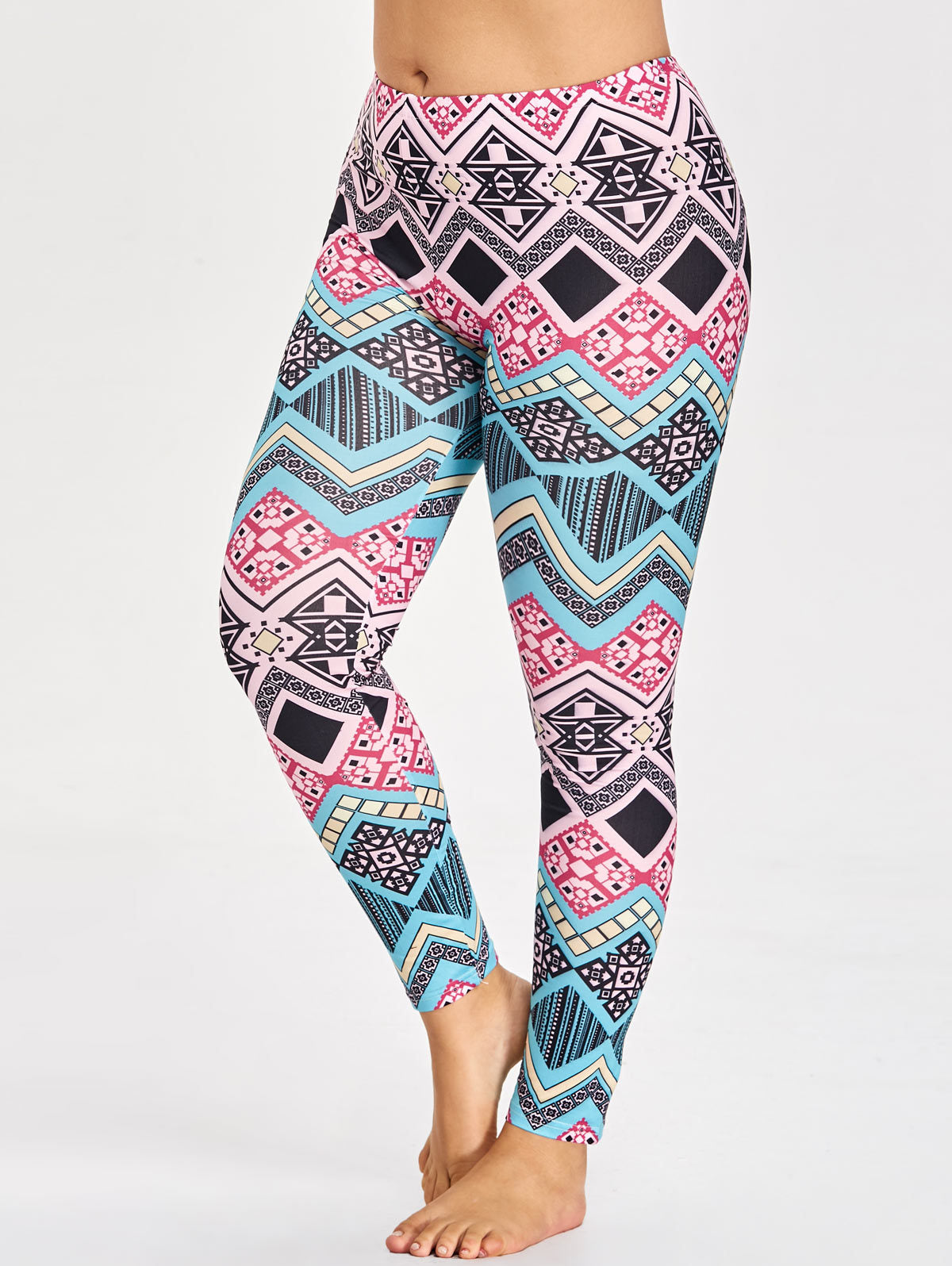 printed large size leggings