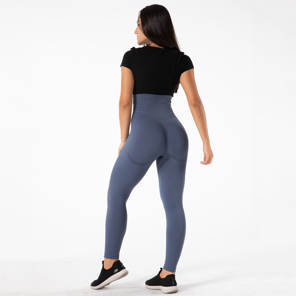 Leggings de Yoga taille haute pour l'exercice de remise en forme énergétique sans couture pour l'abdomen