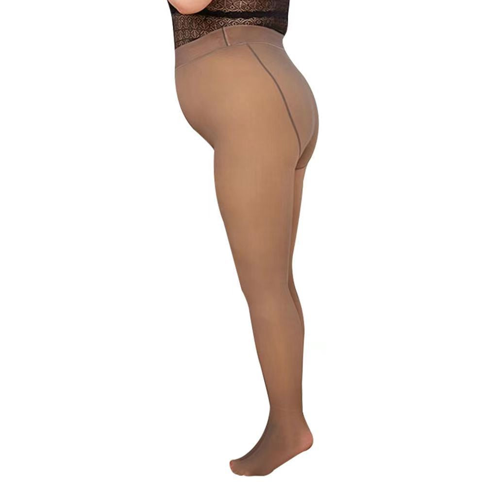 Pantyhose Oversize Skin Piercing Leggings Plush