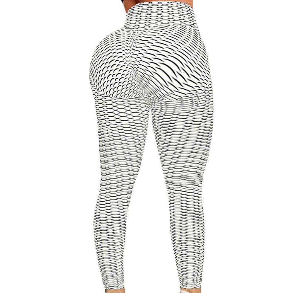 Yoga Pants Women's High Waist High Elastic Sexy Hip Lifting Fitness Training Leggings Tights