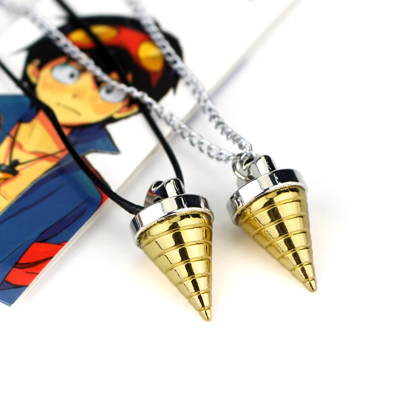 Anime Core Drill necklace