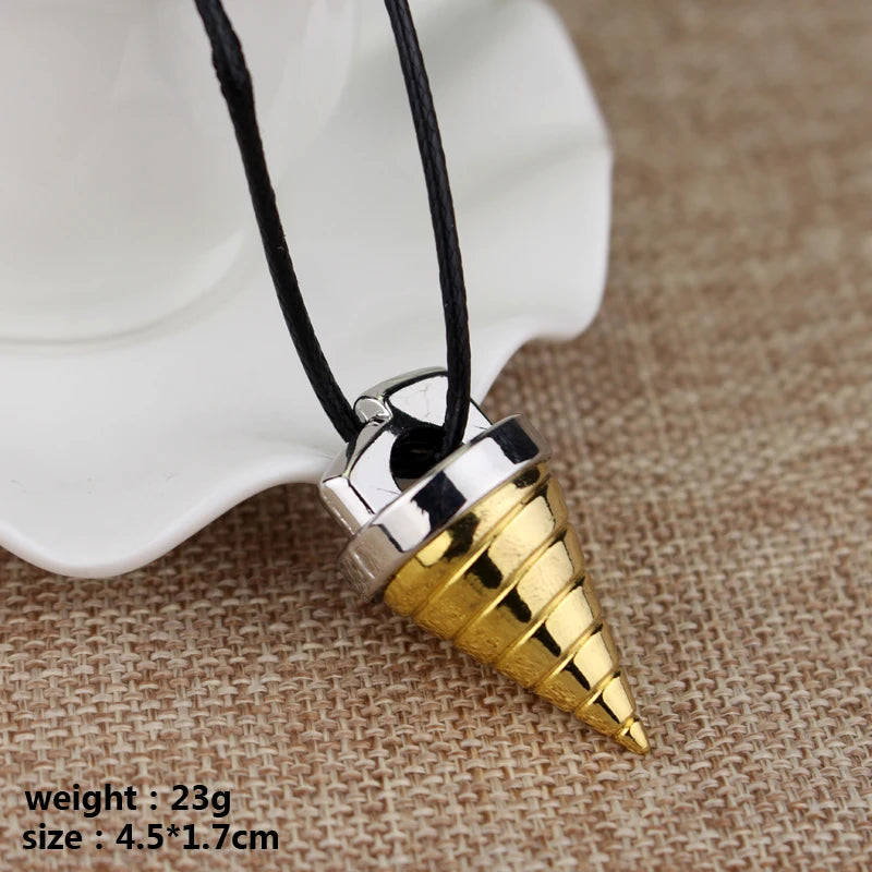 Anime Core Drill necklace