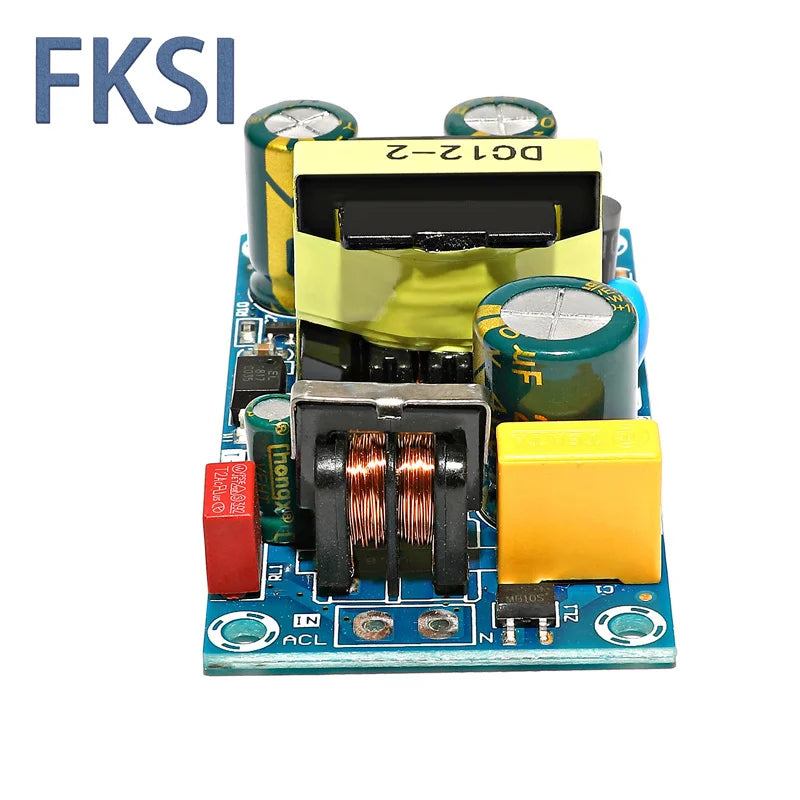 FKSI AC 85-265V to DC 12V 24V 36V 48V step-down Transformer power supply  1A 2A 4A 6A 8A 9A switching power module for Repair