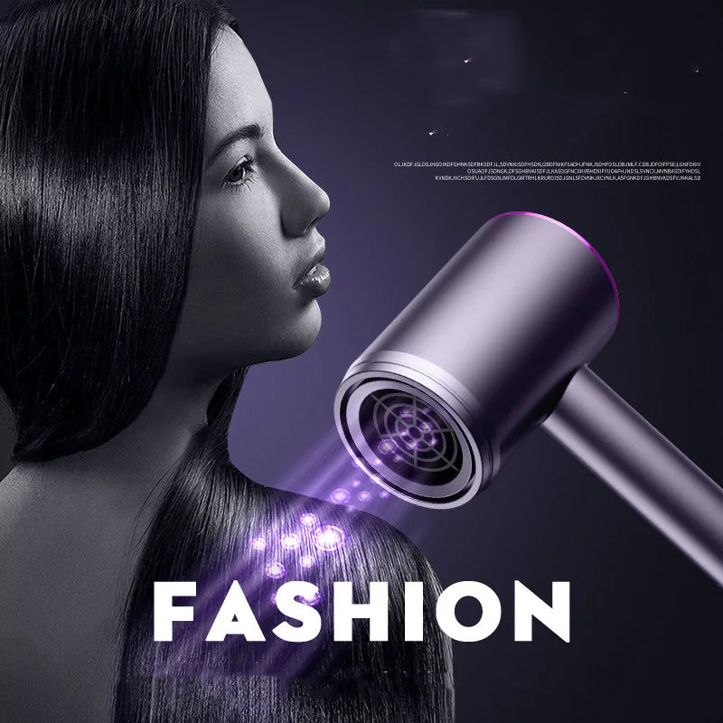 New High-Speed Hair Dryer High-Power Negative Ion Cold And Hot Ultra Silent  Professional Hair Dryer For Home Hair Salons