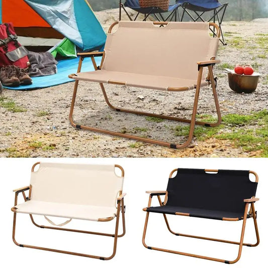 Outdoor Folding Waterproof Double Chair