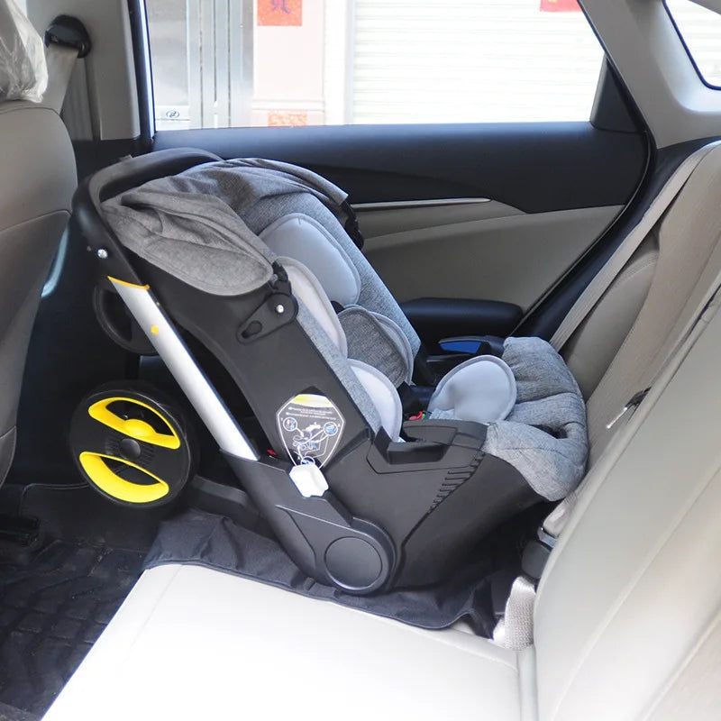 Baby Stroller Multi functional Car Seat 3 in 1 For Newborn Prams Infant with cart Carriage