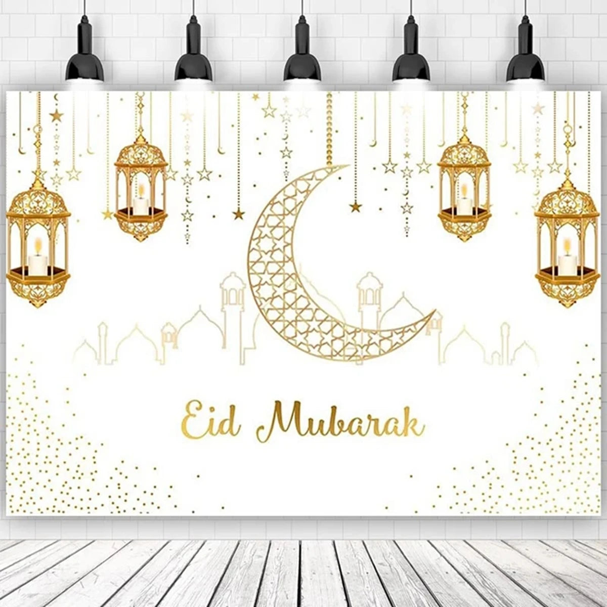 Ramadan Kareem Eid Mubarak Background Photo Booth Ramadan