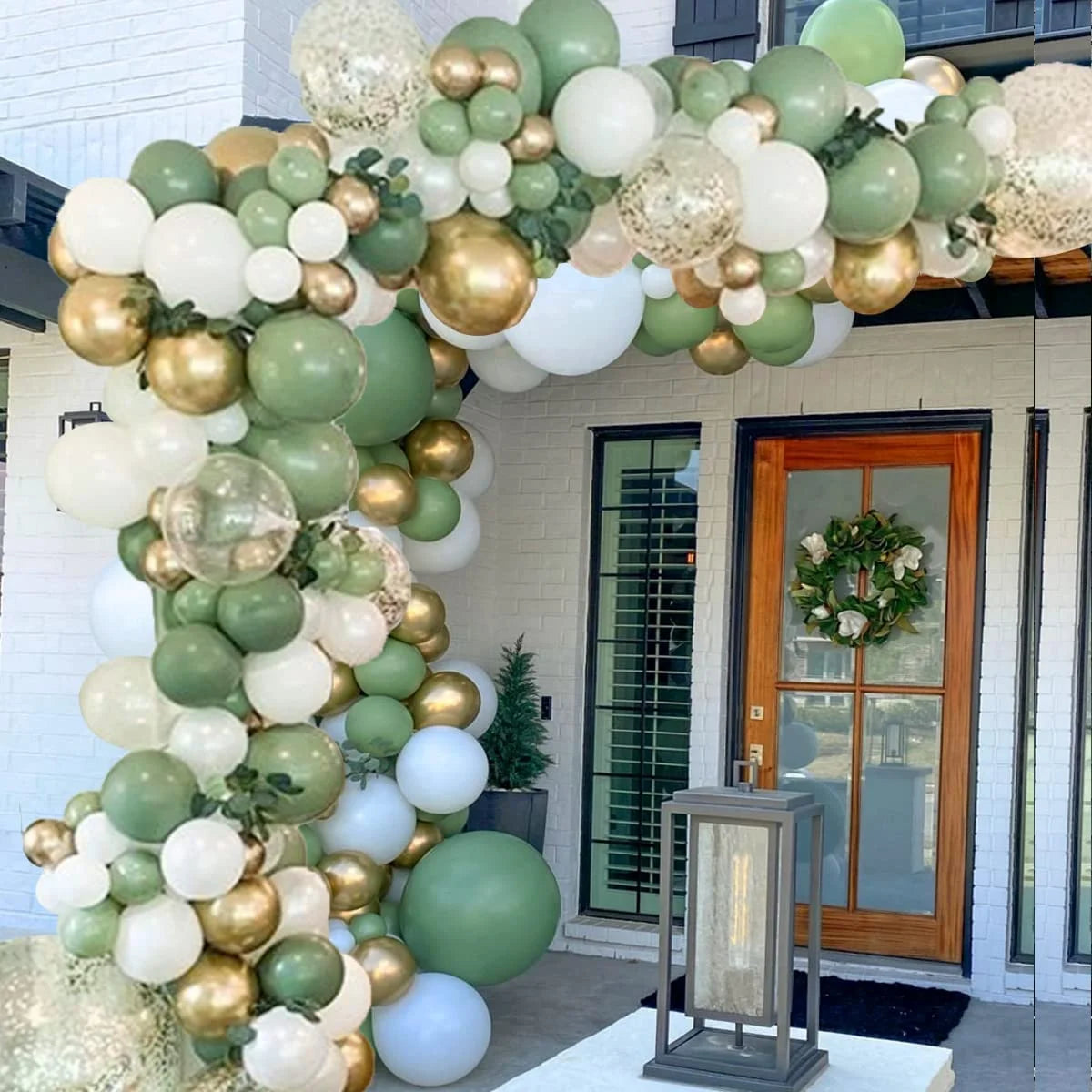 Green Balloon Garland Arch Kit Party Decoration