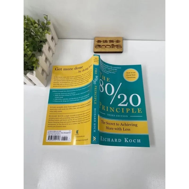 The 80/20 Principle By Richard Koch The Secret To Achieving More with Less Novel Paperback In English