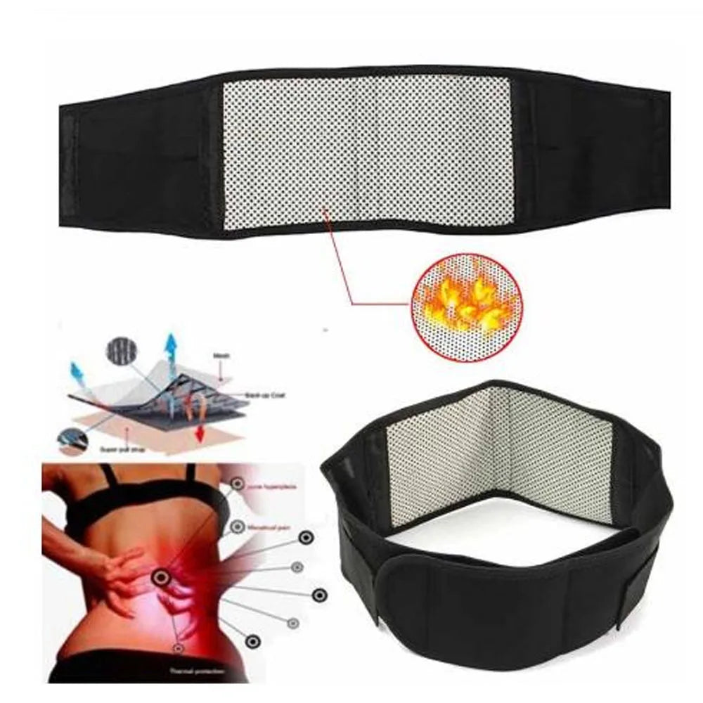 Support Belt Lumbar Back Waist Support Brace Double Banded Adjustable