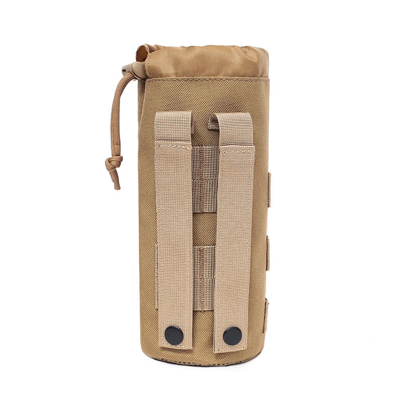 Tactical Molle Water Bottle Bag Pouch Holder Outdoor Travel Camping Hiking Cycling Fishing Hunting Water Bottle Kettle Carrier