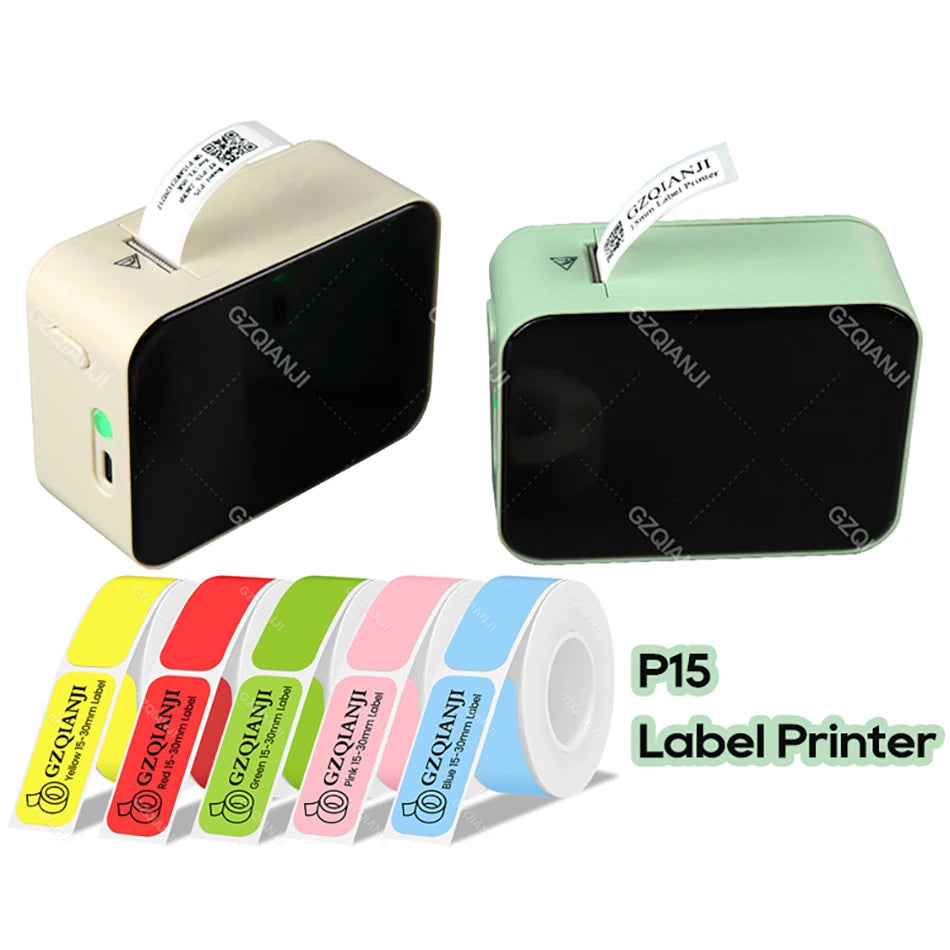 Portable Label Printer Mini Bluetooth