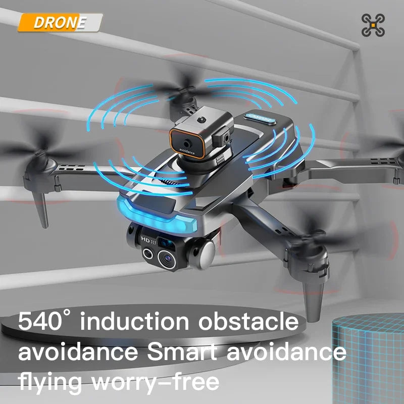 10000M P15 Drone Professional 8K Dual CameraGPS 5G Obstacle Avoidance Optical Flow Positioning Brushless Upgraded RC New