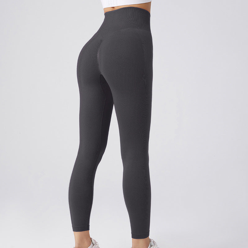 Naadloze legging Yogabroek Buikcontrole Workout Hardloopyoga-legging voor dames