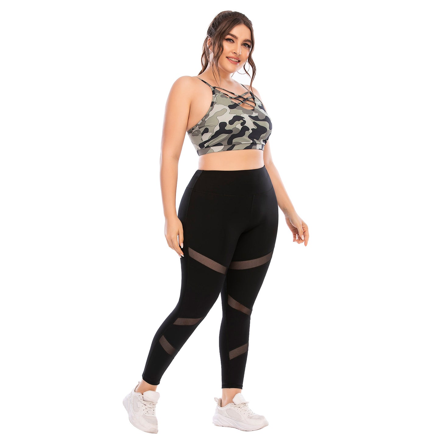 Ladies Plus Size Gym Suits